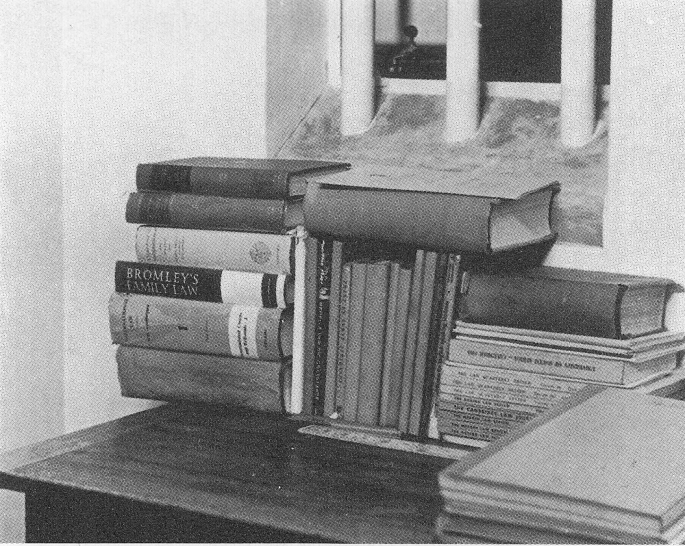 Libri di Nelson Mandela nella prigione di Robben Island