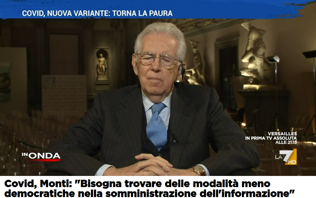 “siparietto” di e con il Senatore Mario Monti